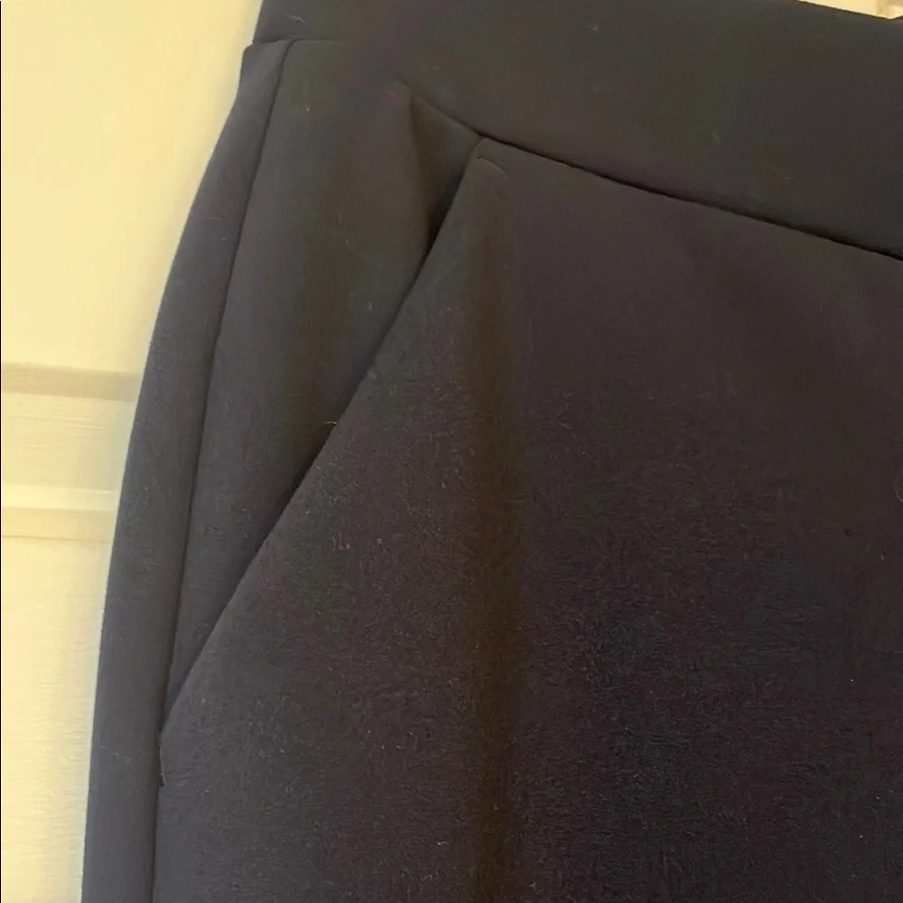 LOFT navy Joggers with Relaxed Fit and Elastic Waist - Picture 3 of 5